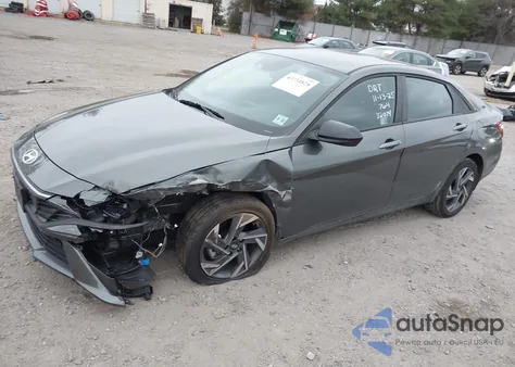 2025 Hyundai Elantra Sel Sport из США, поврежденный, VIN KMHLM4DG6SU065913